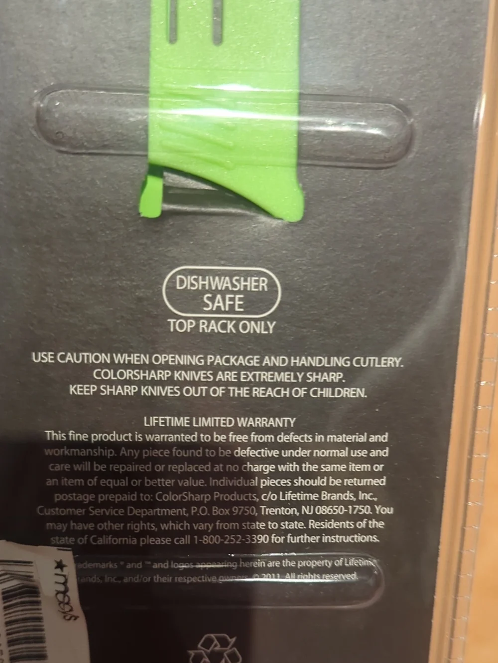 Green Paring Knife - 3.5
